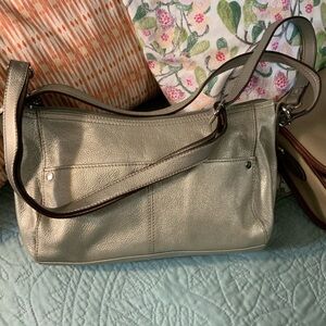 Tiganello Gold Elegant Gold Shoulder Bag